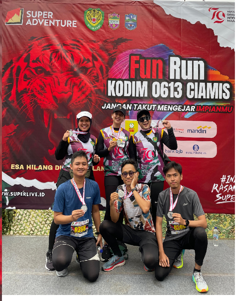 Fun Run Kodim 0613 Ciamis